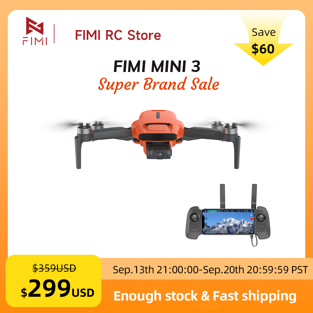 Drone Gimbal Brushless - Drone FIMI MINI 3 avec caméra