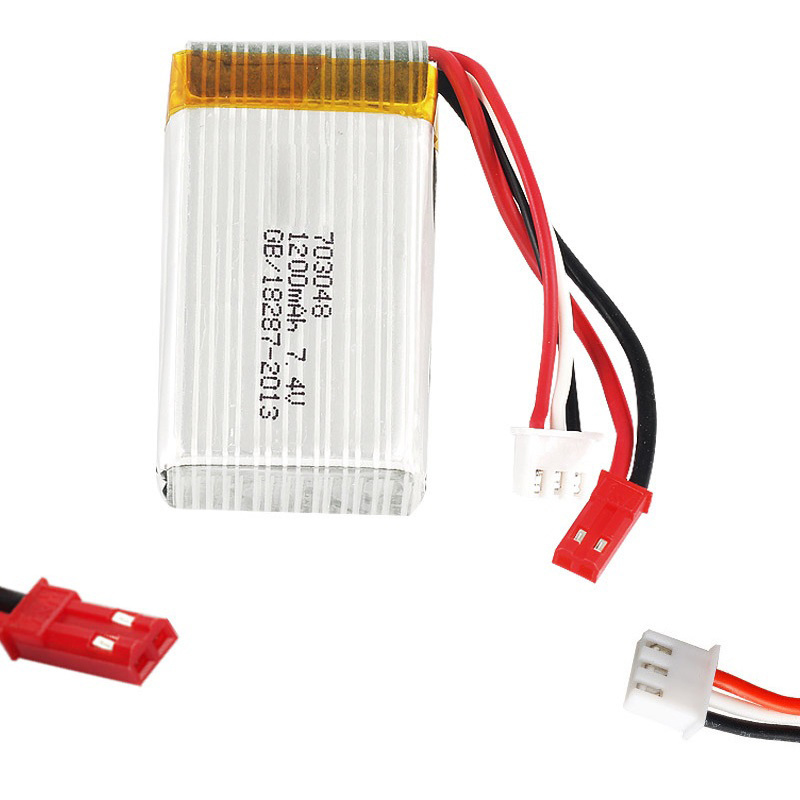 Batterie Lipo 2S 7,4V 1200mAh  - Eachine Drone E010 avis et prix